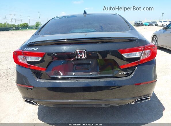 1HGCV1F37KA158937 2019 HONDA ACCORD Черный 