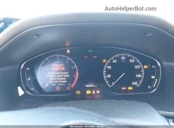 1HGCV1F37LA014211 2020 HONDA ACCORD White Widok tylnych siedzeń