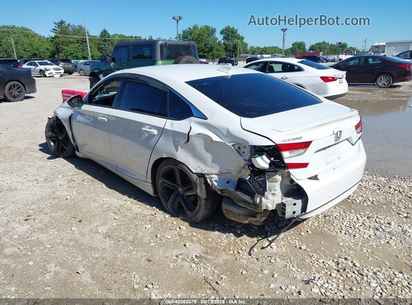 1HGCV1F37LA014211 2020 HONDA ACCORD White Tył lewy