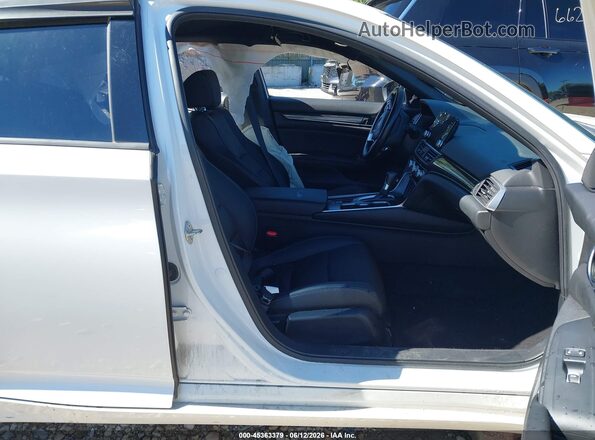 1HGCV1F37LA014211 2020 HONDA ACCORD White Widok wnętrza z przodu