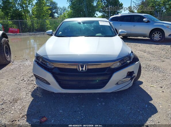 1HGCV1F37LA014211 2020 HONDA ACCORD White Widok deski rozdzielczej