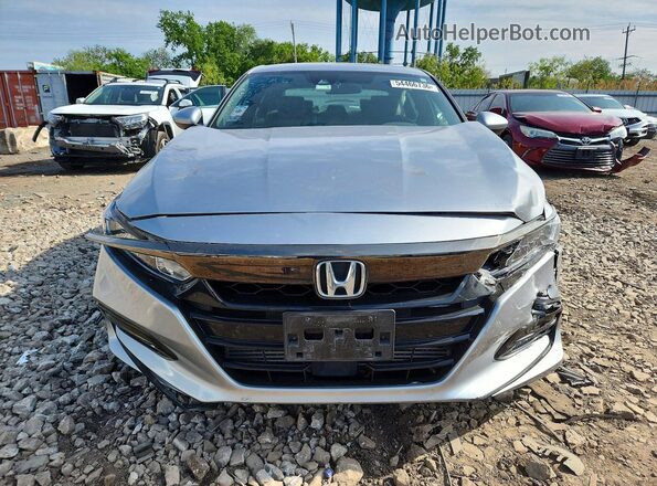 1HGCV1F37LA030196 2020 HONDA ACCORD Silver Դիմացի տեսք