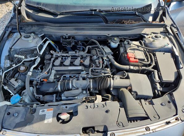 1HGCV1F37LA030196 2020 HONDA ACCORD Silver Սալոնի հետևի տեսք