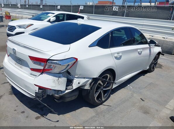 1HGCV1F37LA089040 2020 HONDA ACCORD White Tył prawy