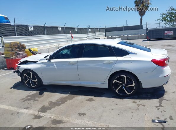 1HGCV1F37LA089040 2020 HONDA ACCORD White Widok wnętrza 360 stopni