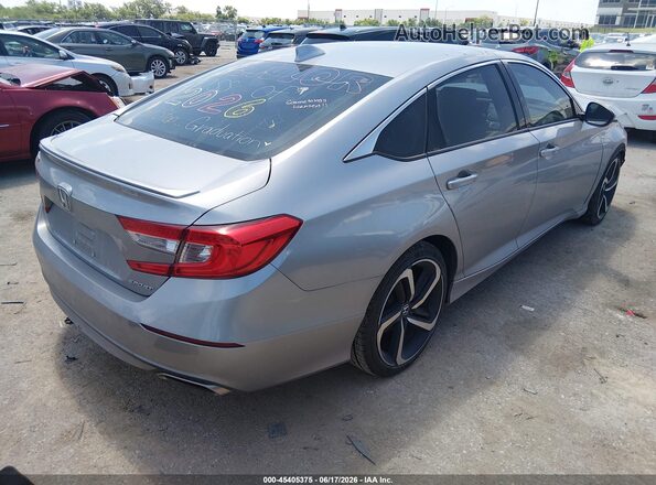 1HGCV1F37LA135210 2020 HONDA ACCORD Gray Tył prawy