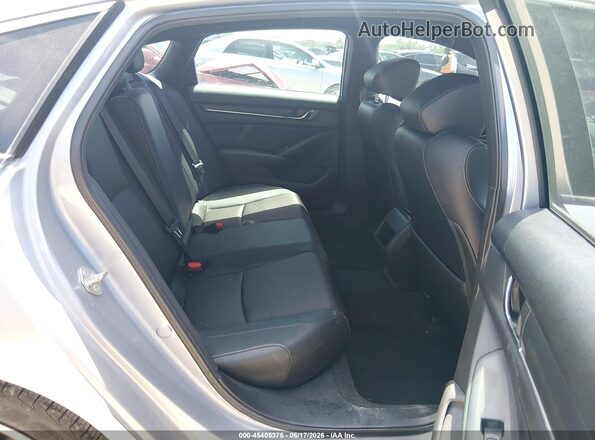 1HGCV1F37LA135210 2020 HONDA ACCORD Gray Widok naklejki z numerem VIN