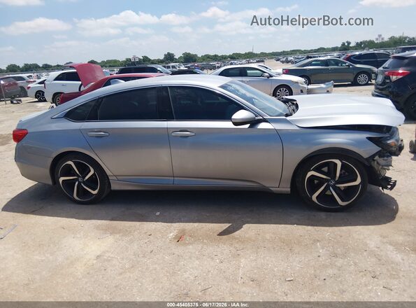 1HGCV1F37LA135210 2020 HONDA ACCORD Gray Widok wnętrza z tyłu