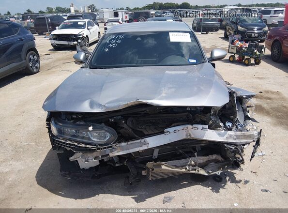 1HGCV1F37LA135210 2020 HONDA ACCORD Gray Widok zestawu wskaźników