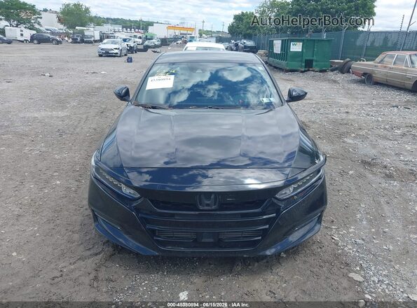 1HGCV1F37LA139581 2020 HONDA ACCORD Black Вид панелі приладів