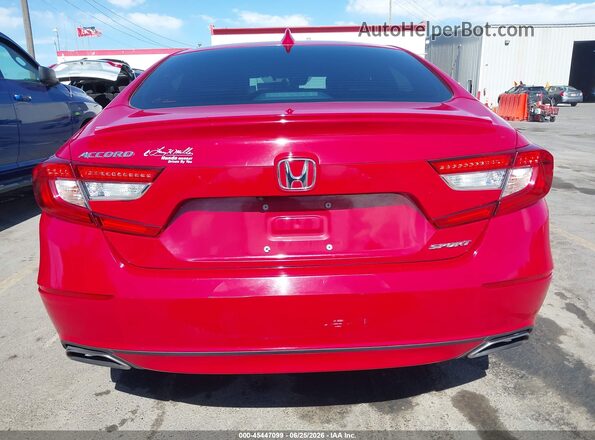 1HGCV1F37LA143646 2020 HONDA ACCORD Red 
