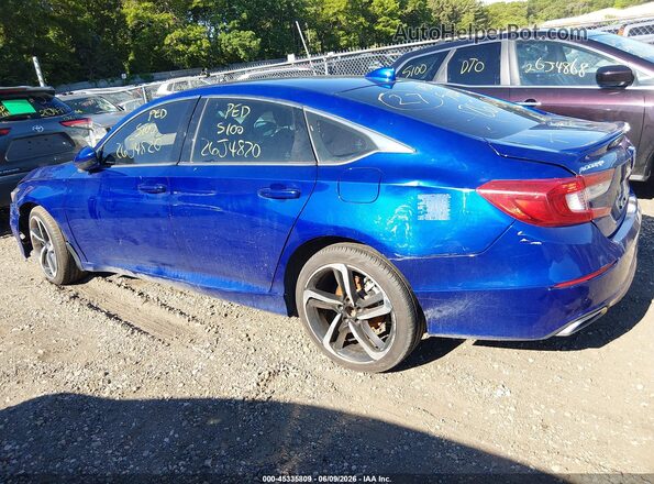 1HGCV1F37LA148989 2020 HONDA ACCORD Blue 