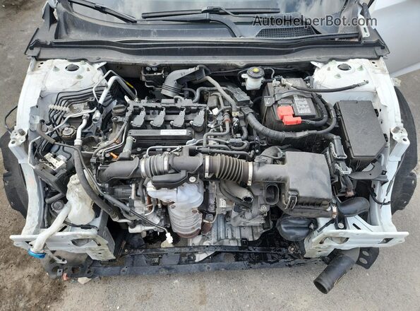 1HGCV1F37LA151357 2020 HONDA ACCORD White Rear interior view