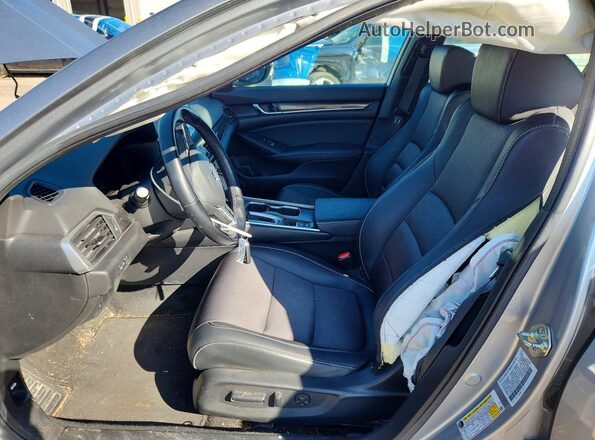 1HGCV1F37LA155232 2020 HONDA ACCORD Silver Вид салону спереду