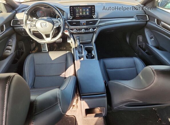 1HGCV1F37LA155232 2020 HONDA ACCORD Silver Вид панелі приладів