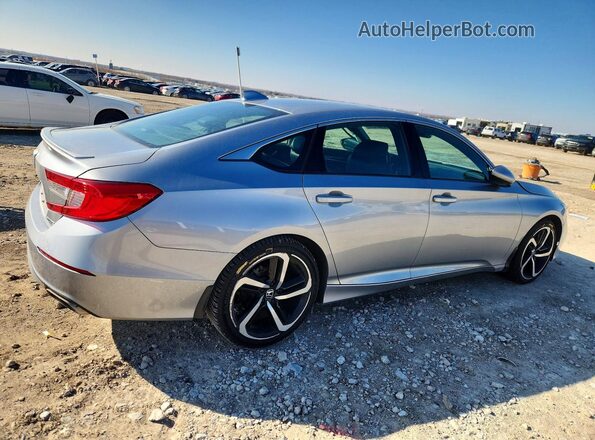 1HGCV1F37LA155232 2020 HONDA ACCORD Silver Задня права чверть