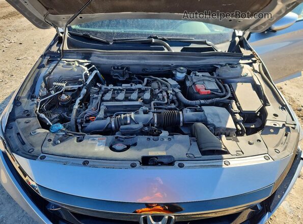 1HGCV1F37LA155232 2020 HONDA ACCORD Silver Вид задньої частини салону