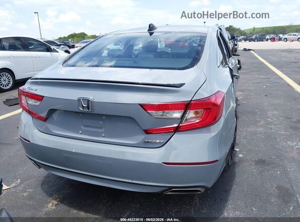 1HGCV1F37MA028031 2021 HONDA ACCORD Gray 