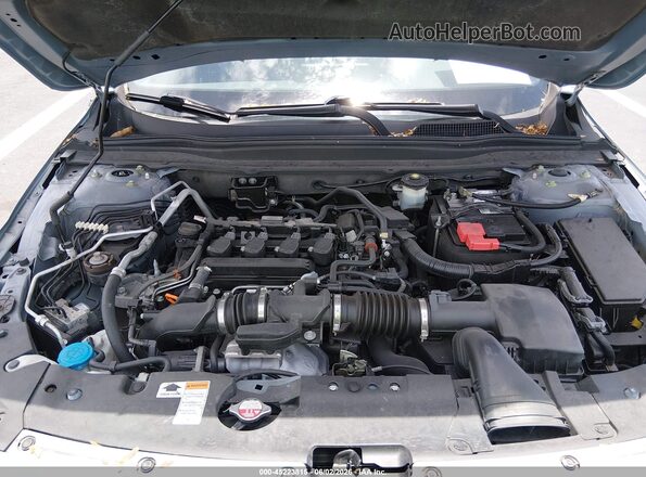 1HGCV1F37MA028031 2021 HONDA ACCORD Gray Rear view