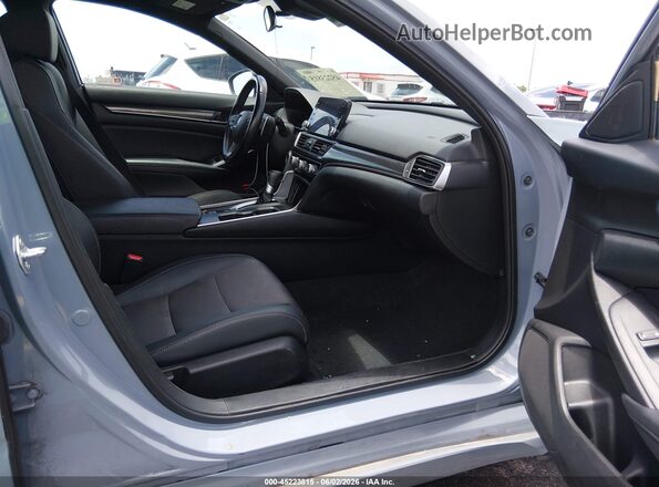 1HGCV1F37MA028031 2021 HONDA ACCORD Gray Front interior view