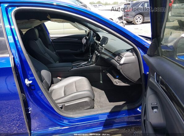 1HGCV1F37MA051230 2021 HONDA ACCORD Purple Vista interior delantera