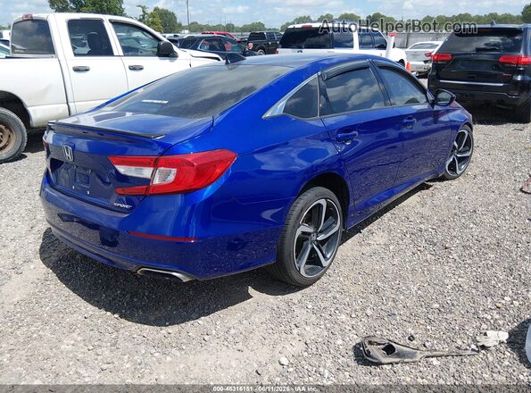 1HGCV1F37MA051230 2021 HONDA ACCORD Purple Trasero derecho