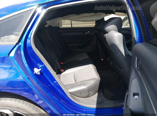 1HGCV1F37MA051230 2021 HONDA ACCORD Purple Vista de la etiqueta del VIN