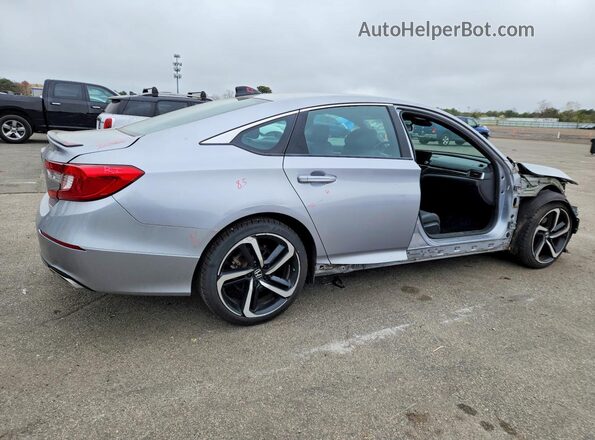 1HGCV1F37MA083417 2021 HONDA ACCORD Silver 