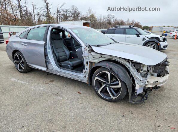 1HGCV1F37MA083417 2021 HONDA ACCORD Silver 