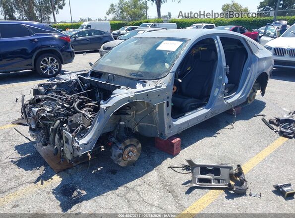 1HGCV1F37MA096538 2021 HONDA ACCORD Gray Front left