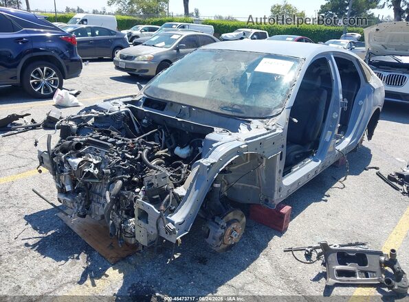 1HGCV1F37MA096538 2021 HONDA ACCORD Gray Front view
