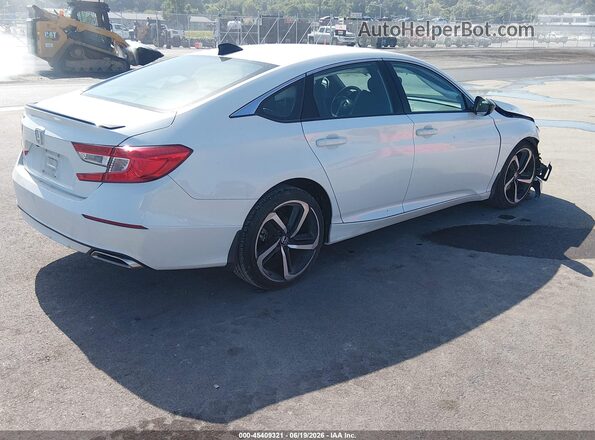 1HGCV1F37NA018214 2022 HONDA ACCORD White Tył lewy