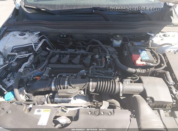 1HGCV1F37NA018214 2022 HONDA ACCORD White Widok komory silnika