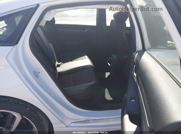 1HGCV1F37NA018214 2022 HONDA ACCORD White Widok tylnych siedzeń