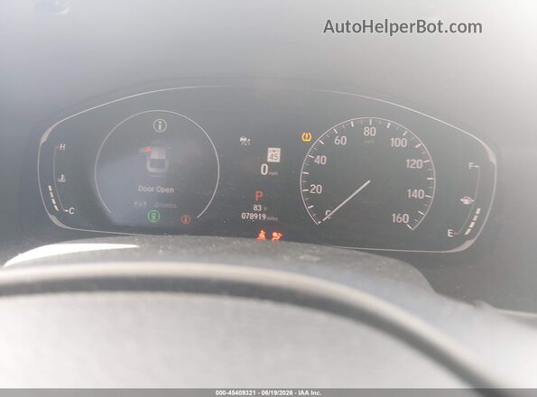 1HGCV1F37NA018214 2022 HONDA ACCORD White Widok z przodu