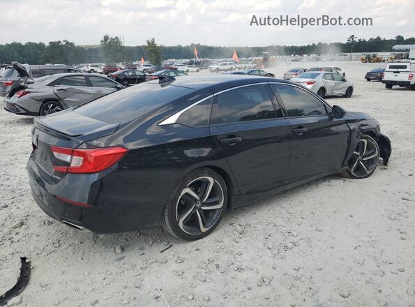 1HGCV1F37NA058941 2022 HONDA ACCORD Black 