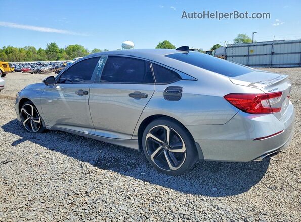 1HGCV1F37NA063671 2022 HONDA ACCORD Silver Tył lewy