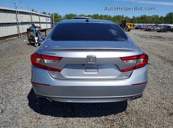 1HGCV1F37NA063671 2022 HONDA ACCORD Silver Widok z tyłu
