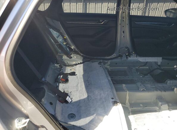 1HGCV1F37NA063671 2022 HONDA ACCORD Silver Widok tylnych siedzeń