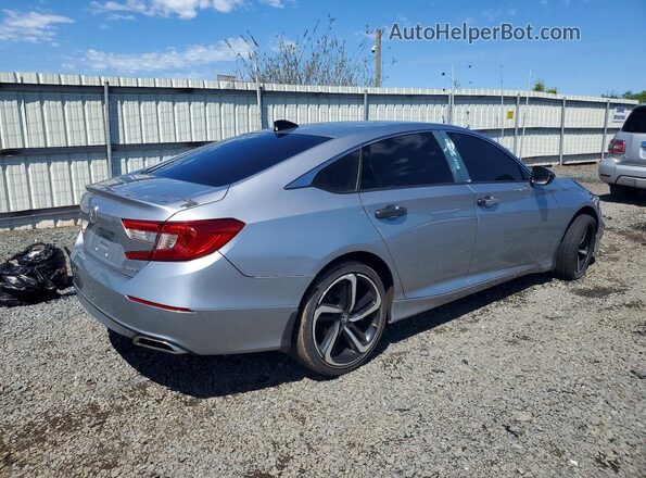 1HGCV1F37NA063671 2022 HONDA ACCORD Silver Tył prawy
