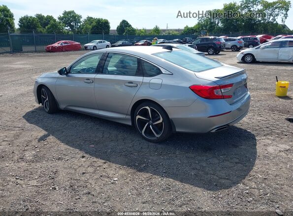 1HGCV1F37NA096976 2022 HONDA ACCORD Gray უკანა მარცხენა