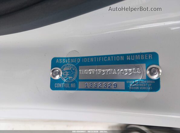 1HGCV1F37NA103344 2022 HONDA ACCORD White Շարժիչի բաժամունքի տեսք