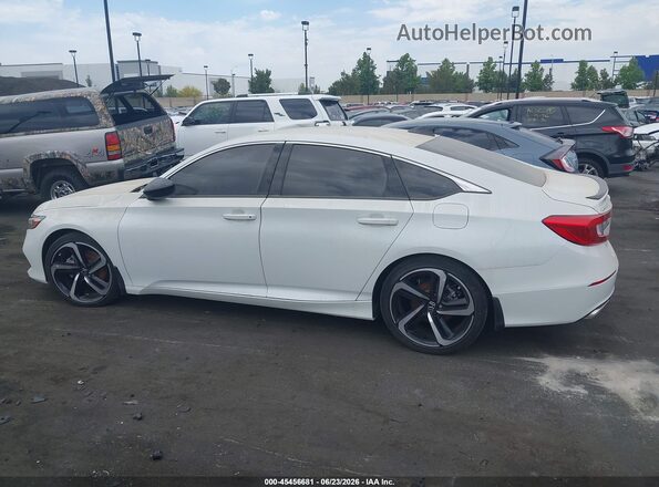 1HGCV1F37NA103344 2022 HONDA ACCORD White Սալոնի 360 աստիճան տեսք