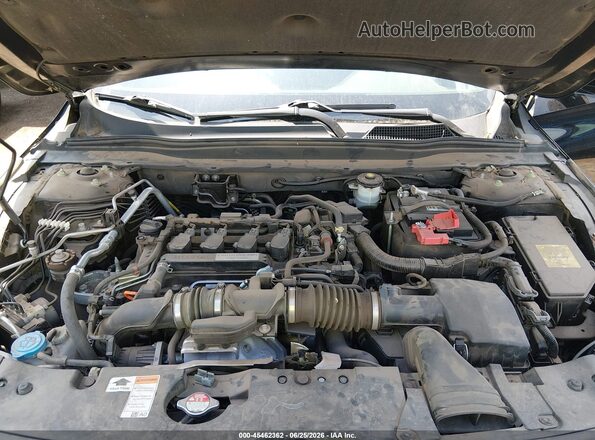 1HGCV1F38JA020497 2018 HONDA ACCORD Black უკანა ხედი