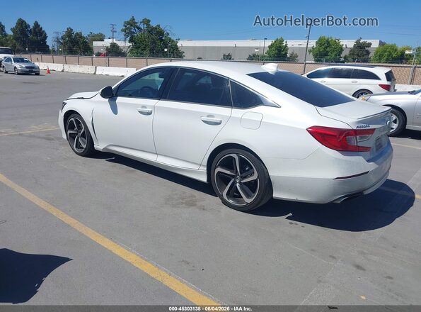 1HGCV1F38JA101032 2018 HONDA ACCORD Белый 