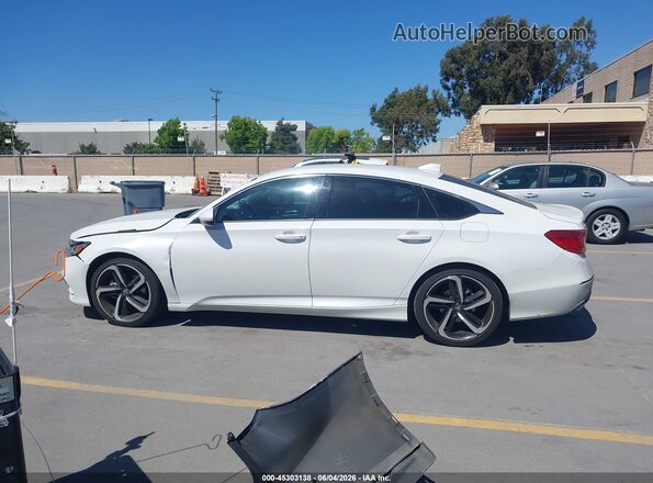 1HGCV1F38JA101032 2018 HONDA ACCORD Белый 
