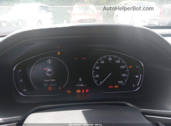 1HGCV1F38KA003457 2019 HONDA ACCORD Red Вид задніх сидінь
