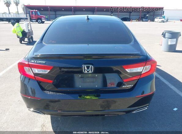 1HGCV1F38KA025703 2019 HONDA ACCORD Black 