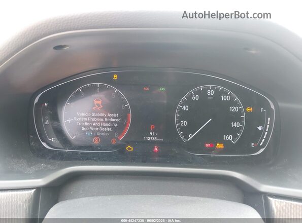 1HGCV1F38KA038578 2019 HONDA ACCORD Gray Вид задніх сидінь