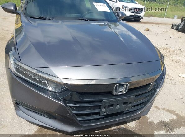 1HGCV1F38KA038578 2019 HONDA ACCORD Gray Вид щитка приладів
